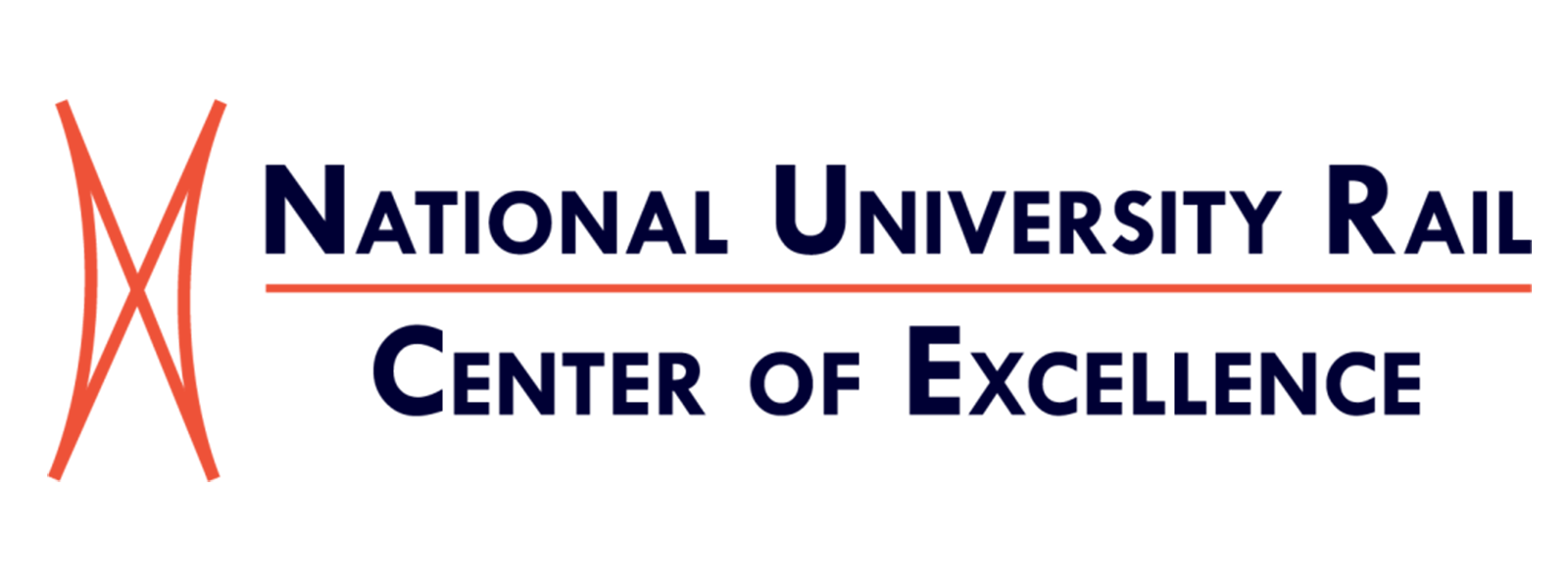 National University Rail Center of Excellence logo