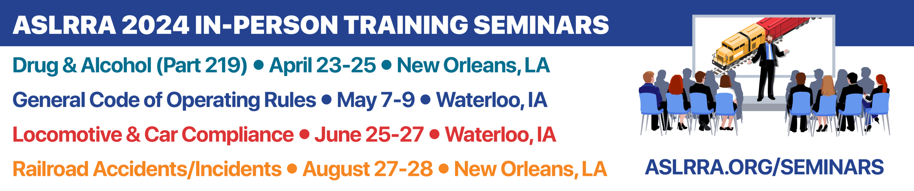 ASLRRA 2024 Training Seminars