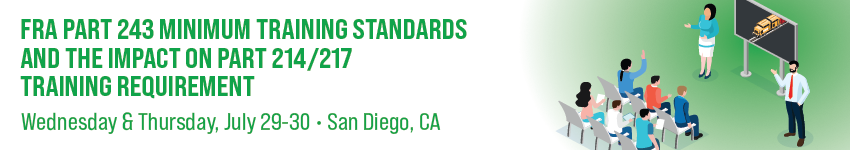 Part 243 training seminar