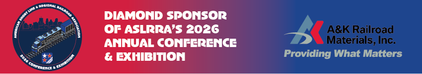 A&K Railroad Materials 26 Conference Diamond Sponsor