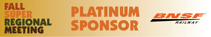 BNSF Fall Super Regional Meeting Platinum Sponsor Ad
