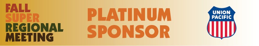 Union Pacific Fall Super Regional Meeting Diamond Sponsor Ad
