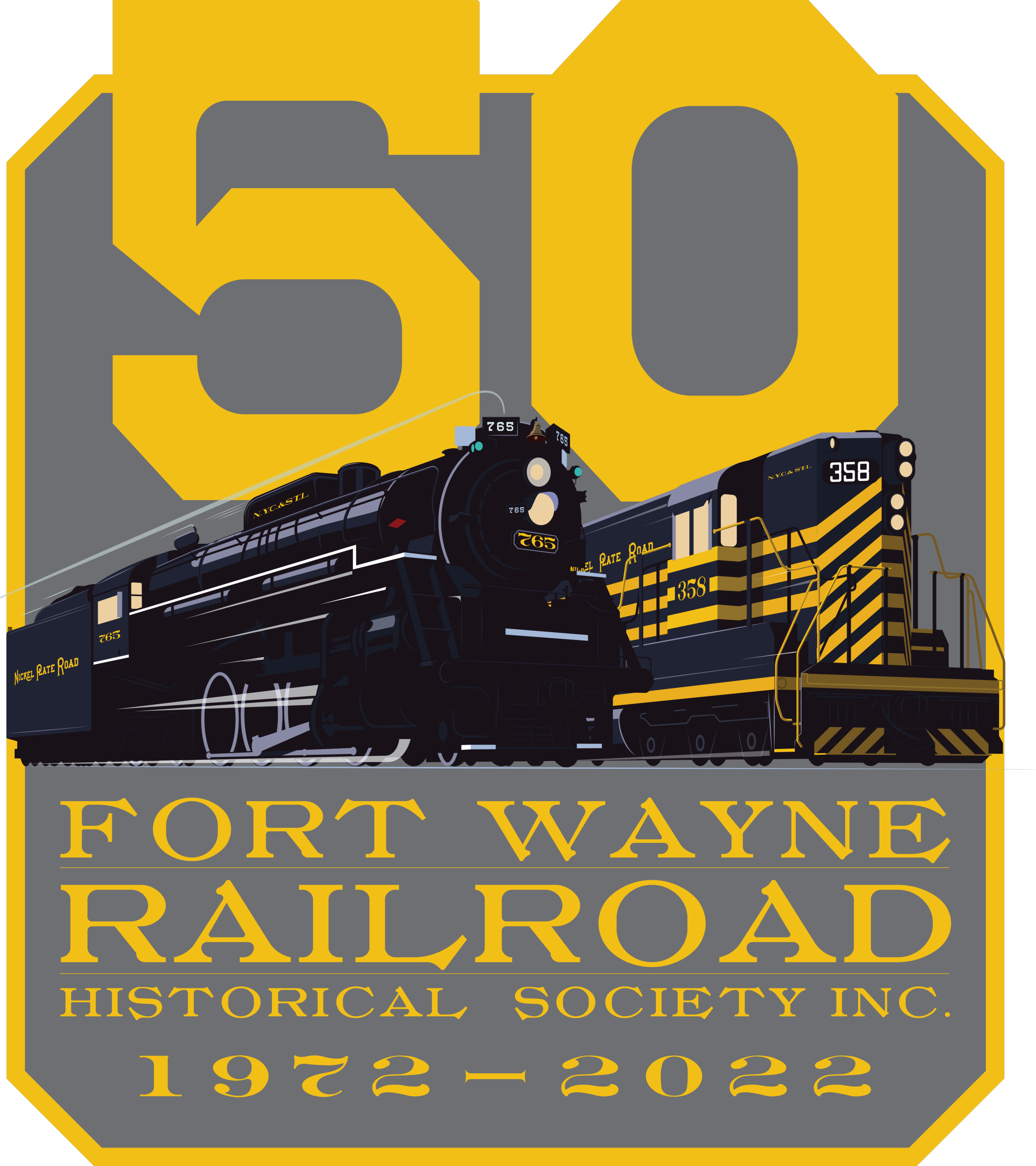 Fort Wayne Railroad Historical Society logo