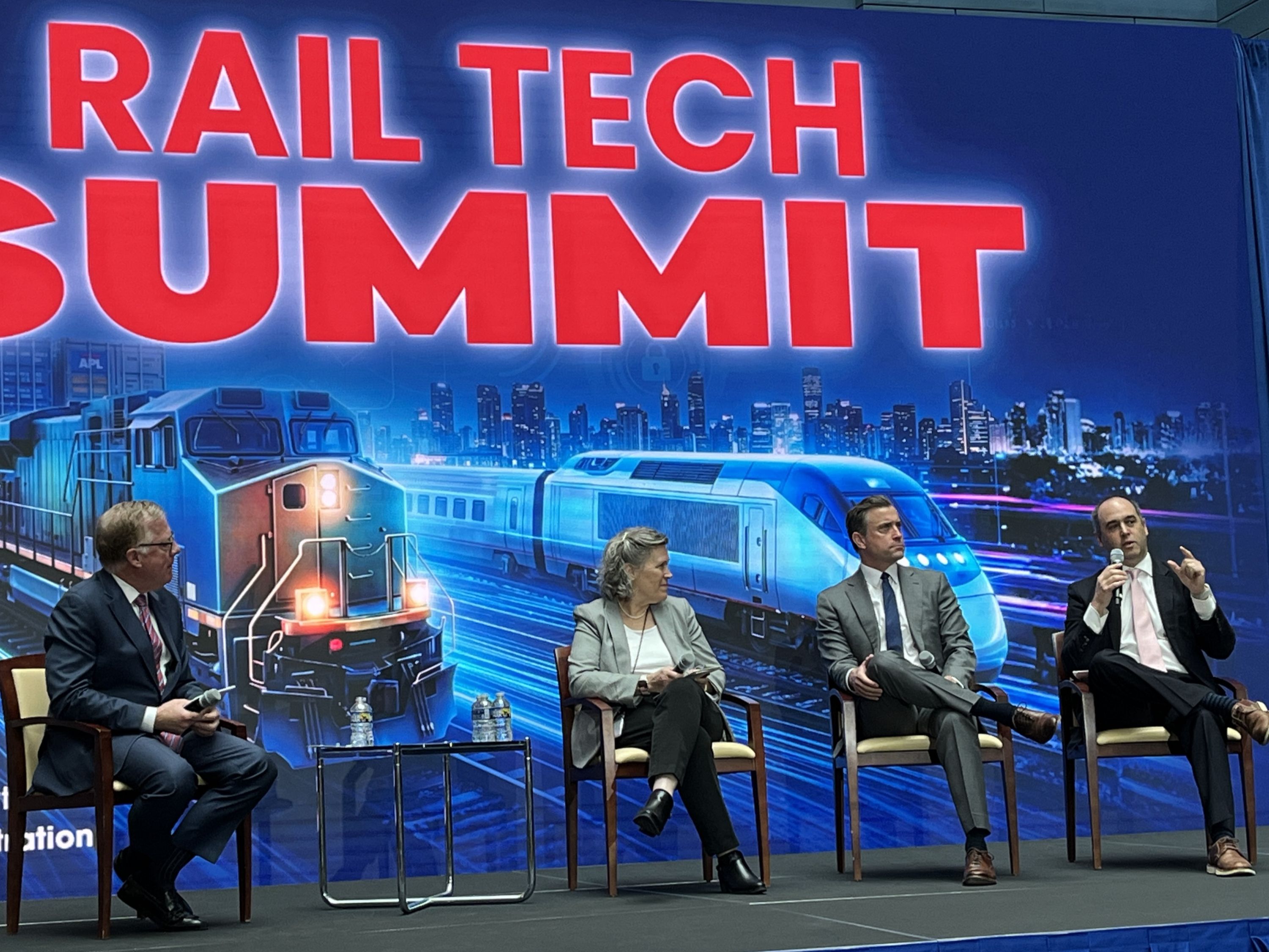 Chuck at FRA Rail Tech Summit